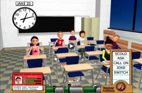 Classroom simulation